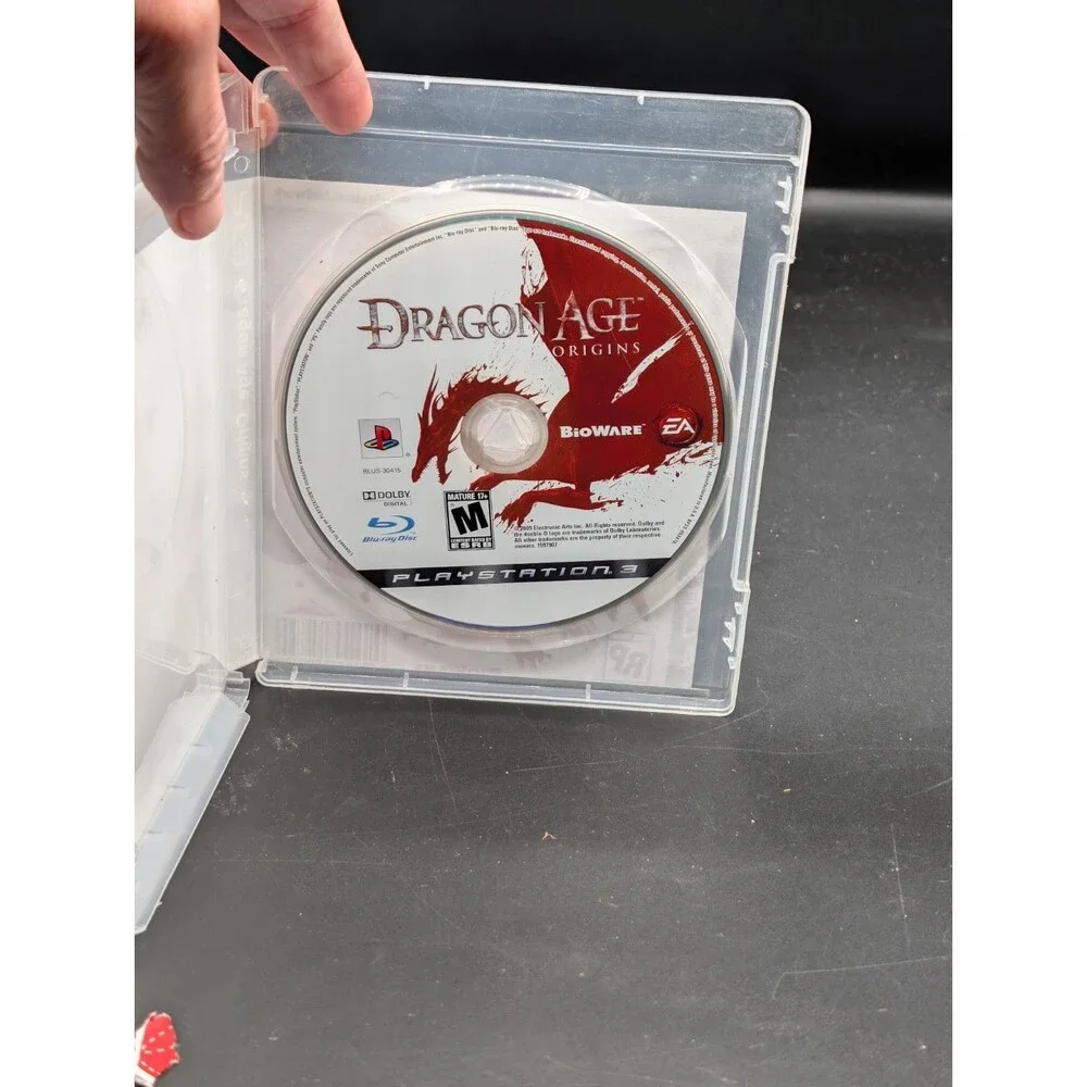 Dragon Age Origins PS3 PlayStation 3 Disc Replacement Case BioWare EA